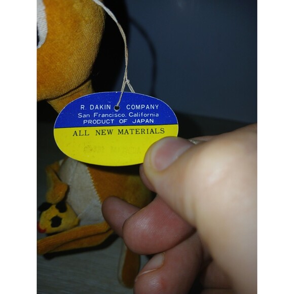 R. Dakin Dream Pets Matilda Kangaroo Stuffed Animal 10” Sawdust Tags Vintage - Picture 3 of 16